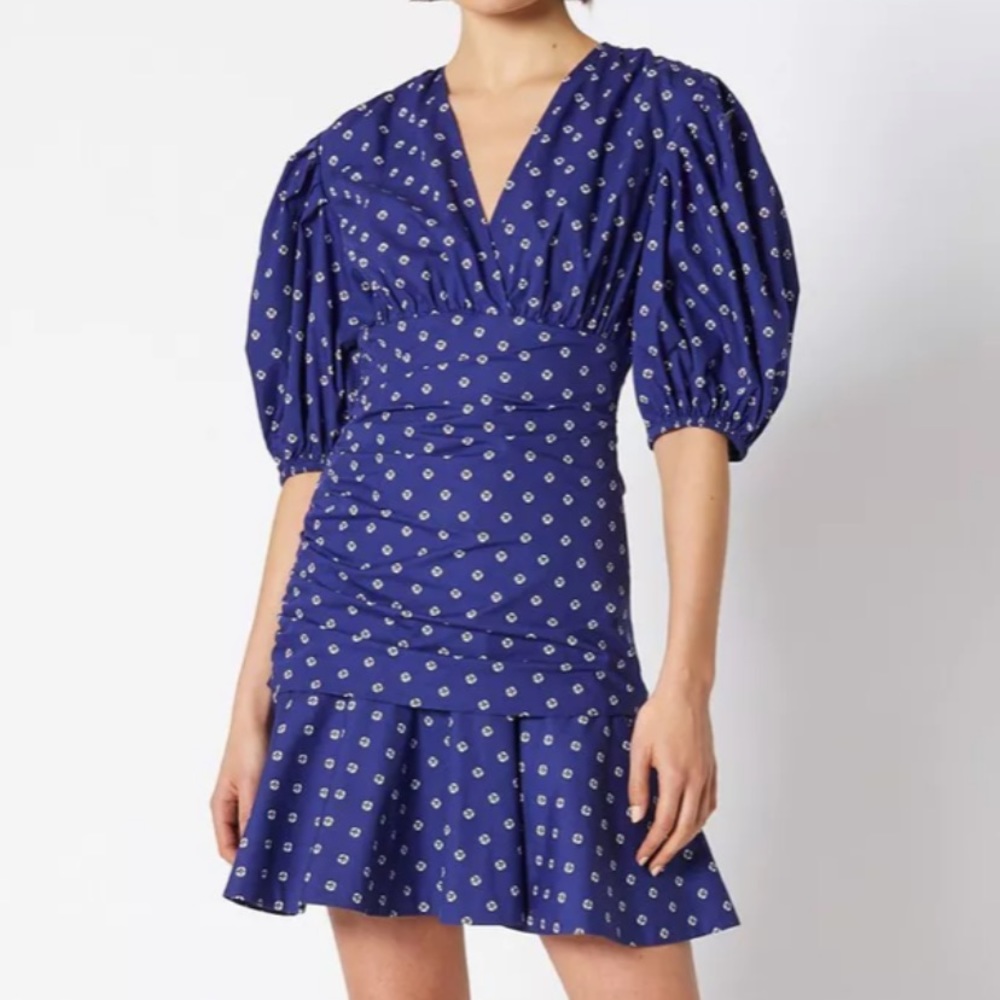NWT Scanlan Theodore Bandana Print Cotton Dress